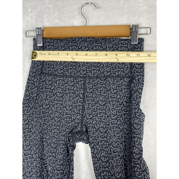 Athleta Women's XSmall Black Ultimate Stash Pocket‎ Textured 7/8 Tight Leggings - Picture 6 of 10